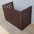  Housse De Protection Pour Climatiseur Extérieur – Écran De Protection Antivol Toutes Saisons – Clôture D'intimité Décorative Pour Unités Séparées – Protection De Climatisation Pour Unités Extérieures