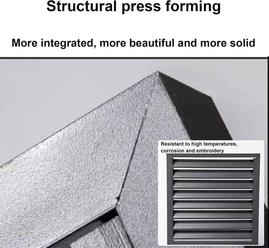 GENERIC Housse En Aluminium Robuste Pour Unité De Climatisation Extérieure - Housse Antivol Pour Climatiseur - Réduction Du Bruit Et Protection Contre Les Intempéries - Parfaite Pour Une Utilisation En