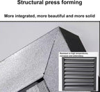 GENERIC Housse En Aluminium Robuste Pour Unité De Climatisation Extérieure - Housse Antivol Pour Climatiseur - Réduction Du Bruit Et Protection Contre Les Intempéries - Parfaite Pour Une Utilisation En