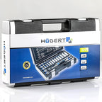  Högert Technik - Trousse à Outils, Coffret D'Outils 3/8" - HT1R465, 36 Pièces