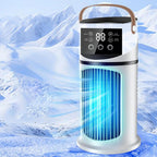  Climatiseur Mobile 9000 BTU Climatiseur Portable, USB 4 En 1 Climatiseur Mobile Avec Déshumidificateur,Rafraîchisseur D'Air Ventilateur Et Mode Nuit - Silencieux Pour Maison/Bureau