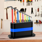  Support Pour Clés Allen - Porte-Clé En L - Porte-Clés à Libération Rapide Antidérapant Pour Garage Atelier Chariot à Outils Bureau