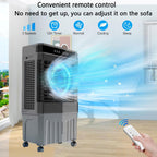 GENERIC Réservoir D'évaporation Portable 45L, Télécommande, 3 Vitesses, 12H Minuterie, 120 Oscillation, Fonctionnement Silencieux, Mobilité Facile, Idéal Pour Le Refroidissement De La Salle De Bureau à Domici