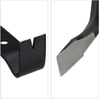  Relaxdays Pied-de-biche Lot De 5 Pièces, Levier Hexagonal, Grand Arrache-clou, En Acier, Noir
