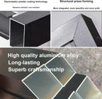 GENERIC Couvertures De Climatiseur En Aluminium, Couvercles De Condensateur Central De Climatisation Robustes, Unité CVC Résistante Aux Intempéries Et Protection De Pompe à Chaleur, Bouclier Extérieur En