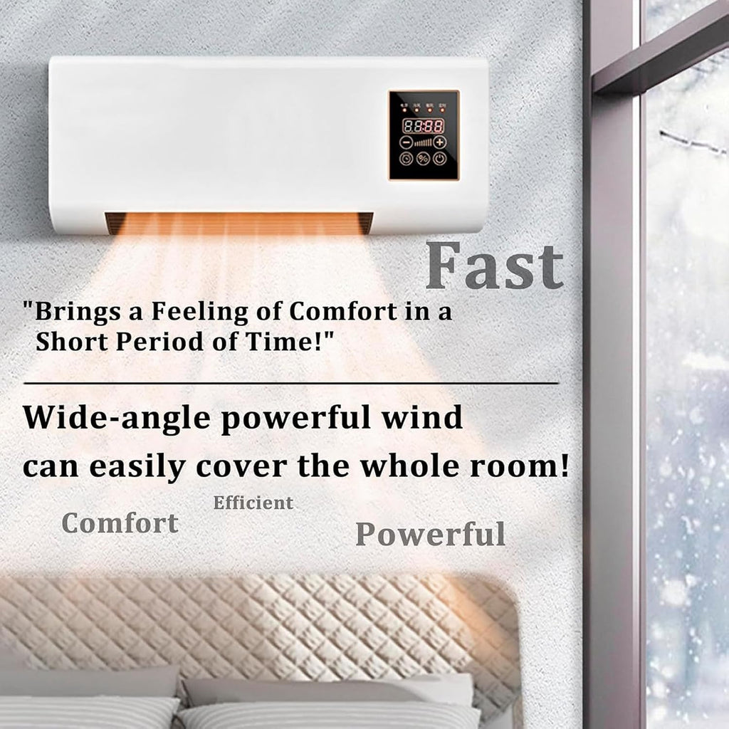 GENERIC Refroidisseur Portable De Mini Ventilateur De Bureau Pour Le Bureau à Domicile, Contrôle De Climat Ultra Silencieux Avec Télécommande Et Minuterie, Aucune Installation Requise De Climatisation Personn