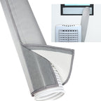  150 X 53Cm Couvercle De Tuyau De Climatisation Portable, Isolation Tuyau Climatiseur Manchon, Pour Tuyaux De 5 Et 5.9, Housse Portable En EVA, Pour Touss Les Tuyaux D'Évacuation De Climatiseurs Mobile