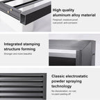 GENERIC Housse De Climatiseur D'extérieur Imperméable Et Anti-poussière En Aluminium Pour Mini Unités Divisées, Réduction Du Bruit, Robuste, Compatible Avec Tous Les Modèles De Climatisation D'extérieur