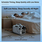  Climatiseur Pour Fourgonnette, Climatiseur Extérieur à Refroidissement Rapide, 16-32 °C, 3 Vitesses De Ventilation, Autonomie 24 H, Pour Caravane, Camping-Car 49 × 33 × 26 Cm 220V-cold