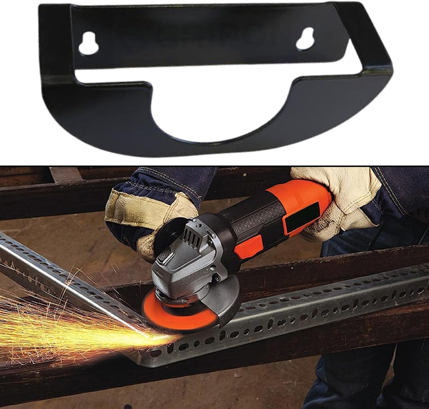 Power Tool Organizer, Metal Power Tools, Heavy Duty Wear Resistant Multifunctional Garage Storage System, Ideal For Angle Grinder, Polishing Machine, Sanding Machines, Workshop