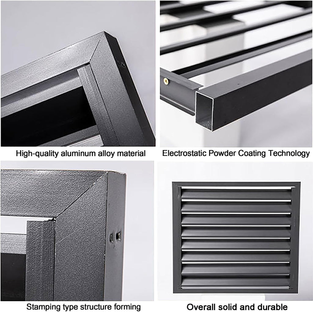  Housse De Protection Pour Climatiseur Extérieur, Protection De Pompe à Chaleur En Aluminium, Housse Résistante Aux Intempéries, Gris Et Blanc, Taille : 110X, Parfaite Pour Une Utilisation Toute