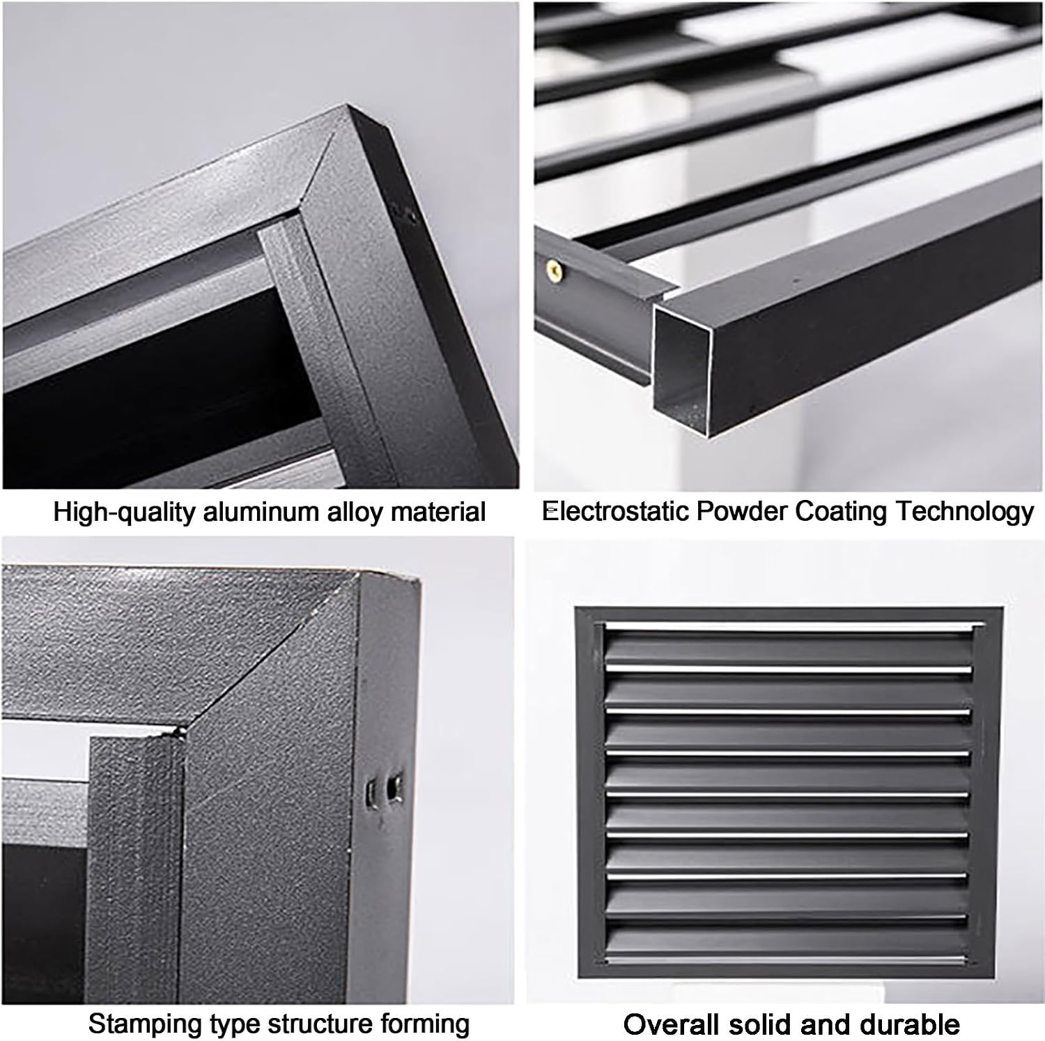  Housse De Protection Pour Climatiseur Extérieur, Protection De Pompe à Chaleur En Aluminium, Housse Résistante Aux Intempéries, Gris Et Blanc, Taille : 110X, Parfaite Pour Une Utilisation Toute