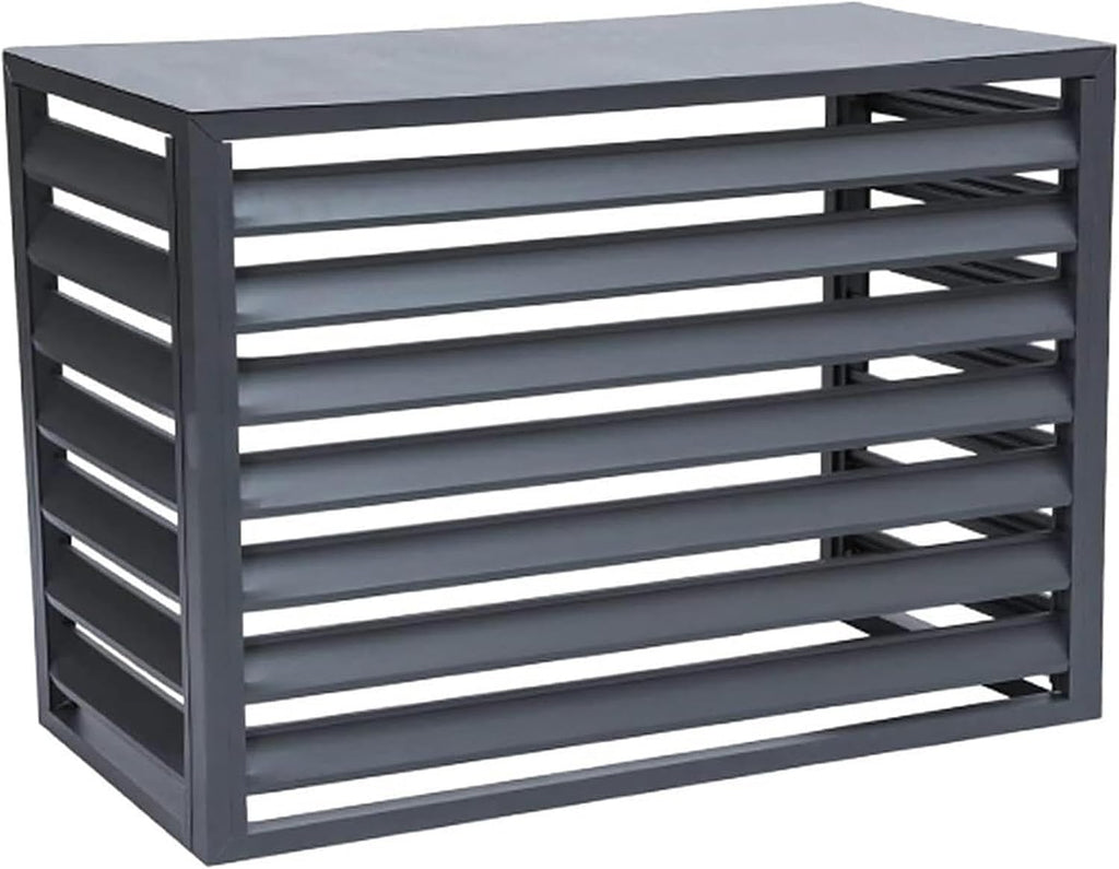  Housse De Protection Pour Climatiseur Extérieur En Aluminium - Protection Contre Les Intempéries Pour Climatisation Et Pompe à Chaleur - Idéale Pour Les Unités Extérieures (couleur)
