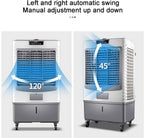GENERIC Ventilateur De Refroidisseur évaporatif Portable, Refroidisseur De Marais à 3 Vitesses Avec 120 Oscillations, Grand Climatiseur De Réservoir D'eau Pour Garage De Bureau à Domicile, Moteur Puissant, Mo