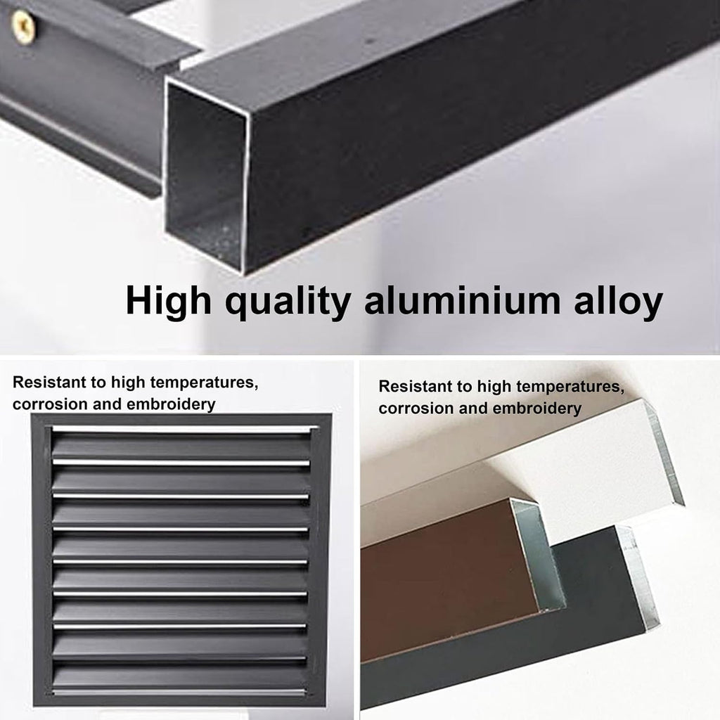 GENERIC Housse De Protection En Aluminium Pour Climatiseurs Et Pompes à Chaleur - Réduction Du Bruit Pour Les Unités Extérieures - Résistant Aux Intempéries Et Sécurisé