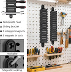 GENERIC Organiseur De Clés Magnétique, Support De Rangement Pour Outils, Boîte à Outils Polyvalente, Support Robuste, Idéal Pour Les Passionnés, L'organisation D'atelier Et De Garage
