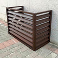  Housse En Aluminium Pour Climatiseur Extérieur, Protection Contre Les Intempéries, Protection Contre Les Intempéries, Protection Contre Le Bruit, Protection Contre Le Bruit Pour L'extérieur