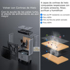 GENERIC Refroidisseur D'air Portable, Ventilateur D'évaporation 3 En 1 Avec Réservoir De 45L, Minuterie 12H, 3 Vitesses, Swing Automatique, Idéal Pour Le Camping à Domicile