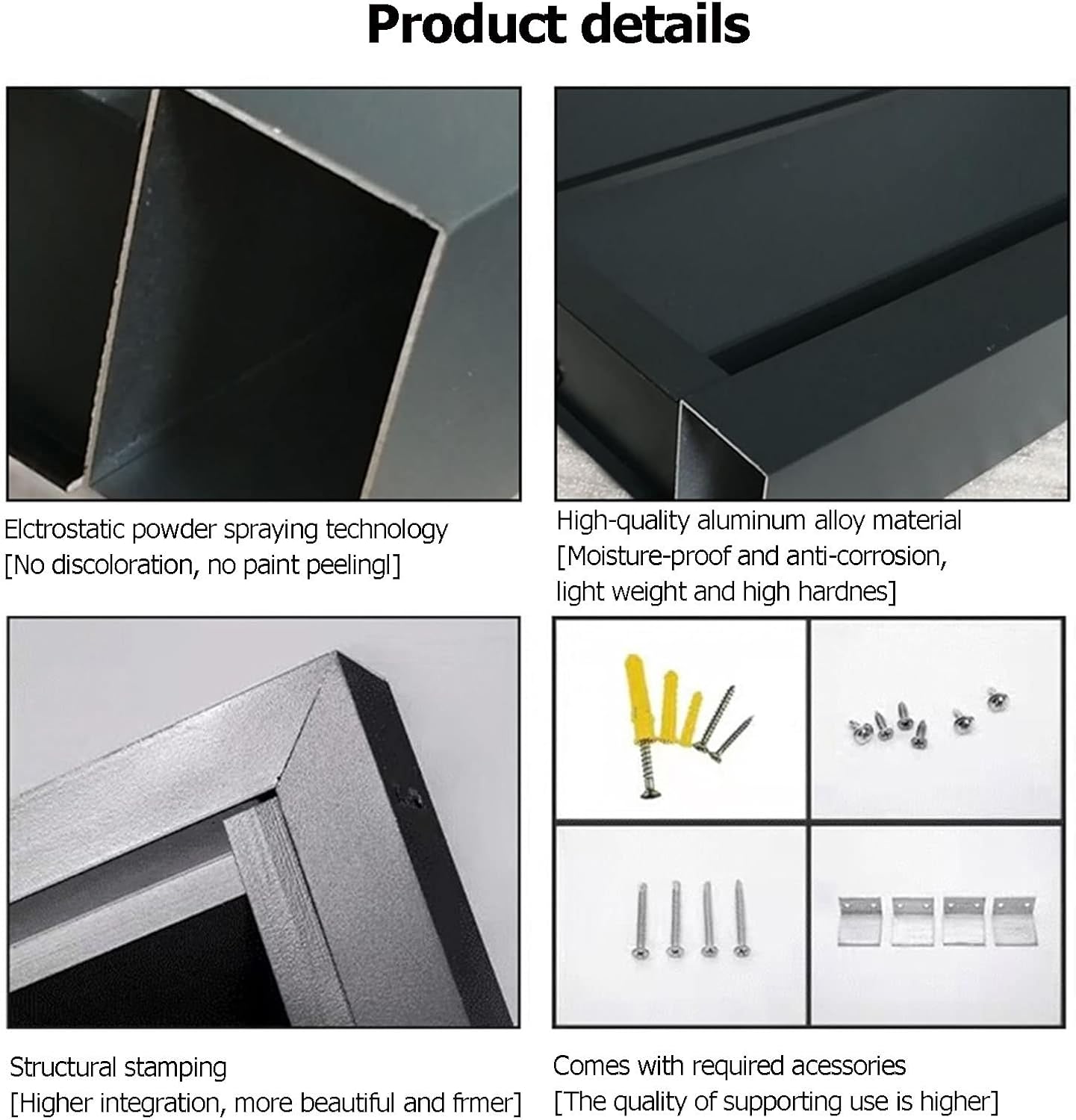 GENERIC Clôture D'intimité Pour Climatiseur Extérieur – Grilles De Protection En Aluminium Pour Climatisation Et Climatisation Résistantes Aux Intempéries