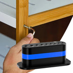  Générique Porte-Clés Allen - Support Pour Clés En L | Porte-Clés à Libération Rapide Antidérapant Pour Garage Atelier Chariot à Outils Bureau