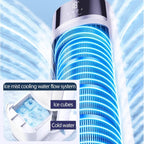 GENERIC Climatiseur Portable Pour Chambre, Fonctionnement Silencieux à 3 Vitesses, Idéal Pour Les Chambres à Coucher, Garage, Patio Avec Réservoir D'eau, Refroidissement Efficace énergétique, 5000 BTU