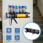 GENERIC Distributeur De Mastic D'atelier | Support Mural Pour Buse De Mastic - Rangement De Calfeutrage à La Main Pour Travailleurs De La Construction, Rénovateurs, Bricoleurs, Personnel D'entretien