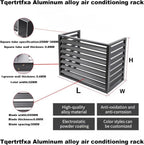  Housse En Métal Robuste Pour Climatiseur Extérieur – Protection Résistante Aux Intempéries – S'adapte à La Plupart Des Unités AC Standard – Idéal Pour Une Utilisation Toute L'année