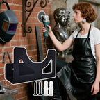  Générique Porte-Meuleuse Murale - Support Mural Pour La Meuleuse D'Angle | Organisateur En Fer Robustes Pour Outils Électriques Atelier Bricolage