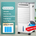 GENERIC Ventilateur D'évaporation Portable De Refroidisseur D'air Portable 5L Avec Télécommande, Unité à 3 Vitesses à Courant Alternatif Oscillant Automatique, Humidificateur Silencieux Pour Le Bureau De La C