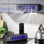 GENERIC Briza AC, Climatiseur QinuxBrizac, Climatiseurs Mobiles Portables De Mise à Niveau 2026 Avec Batterie 3000mah, Ventilateur De Refroidissement Silencieux Sans Lame, 3 Vitesses (blue)