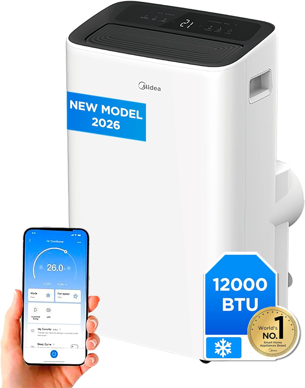  MIDEA Climatiseurs De Fenêtre 6000 Btu