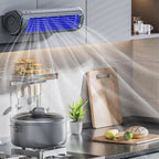  Ventilateur De Climatisation Portable, USB Rechargeable, 3 Vitesses, Mural, Refroidissement Silencieux Pour La Maison De Bureau De Chambre, Blanc D'abricot