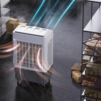 GENERIC Refroidisseur D'air Portable Avec Réservoir De 55L, Ventilateur D'évaporation à 3 Vitesses, Vent Oscillant Pour Les Dortoirs De Bureau De La Pièce, Roues De Mouvement Facile, Fonctionnement Silencieux