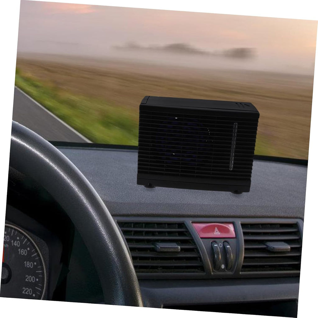  LIFKOME Climatiseur Portable Pour Voiture Ventilateur De Refroidissement Par Évaporation Eau Mini Climatiseur Avec Adaptateur Allume-Cigare