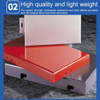 GENERIC Cadre Extérieur En Aluminium Pour Climatiseur, Boîte De Pompe à Chaleur Insonorisée, Housse De Protection Pour Unités Extérieures, Boîtier CVC, Protection Contre Les Intempéries Pour Climatisation Et