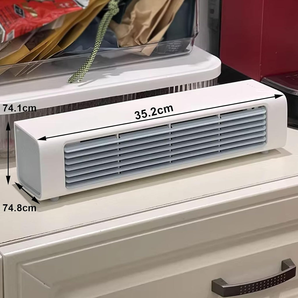  Ventilateur De Climatisation Mural Portable Sans Fenêtre Nécessaire, Mini Refroidissement à 3 Vitesses Avec Télécommande, Ventilateur De Bureau Sans Lame Silencieux Pour Bureau à Chambre à Coucher, Re