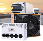 GENERIC Climatiseur Portable Universel Split 12 V/24 V à Faible Bruit, Télécommande Pour Camions, Bus, Caravanes, Pelleteuses, Camionnettes