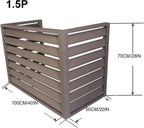  Housse De Protection De Qualité Supérieure Pour Mini Climatisation Divisée – Protection En Aluminium Pour Climatiseur Et Pompe à Chaleur, Housse D'extérieur Résistante Aux Intempéries Pour Unités