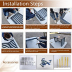 GENERIC Housse De Protection Décorative En Aluminium Pour Climatiseur - Résistante Aux Intempéries - Gris - Taille 110 - Idéale Pour La Maison Et La Terrasse