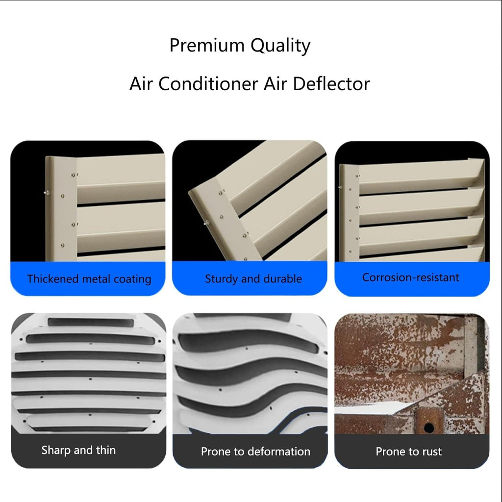  Grille De Protection Pour Climatiseur - 65 X 65 Cm - Pour Compresseur Et Pompe à Chaleur - Protection Efficace Contre Les Intempéries