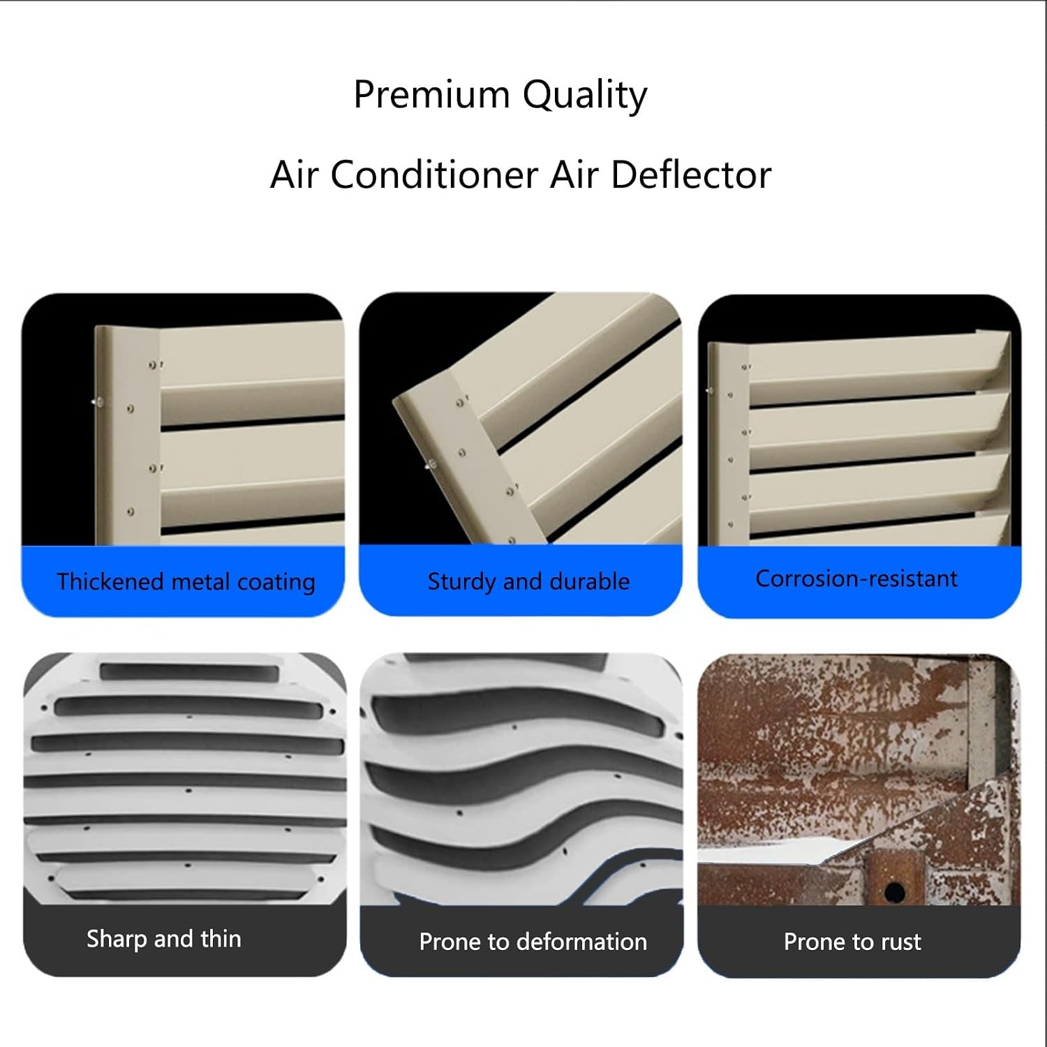  Grille De Protection Pour Climatiseur - 65 X 65 Cm - Pour Compresseur Et Pompe à Chaleur - Protection Efficace Contre Les Intempéries