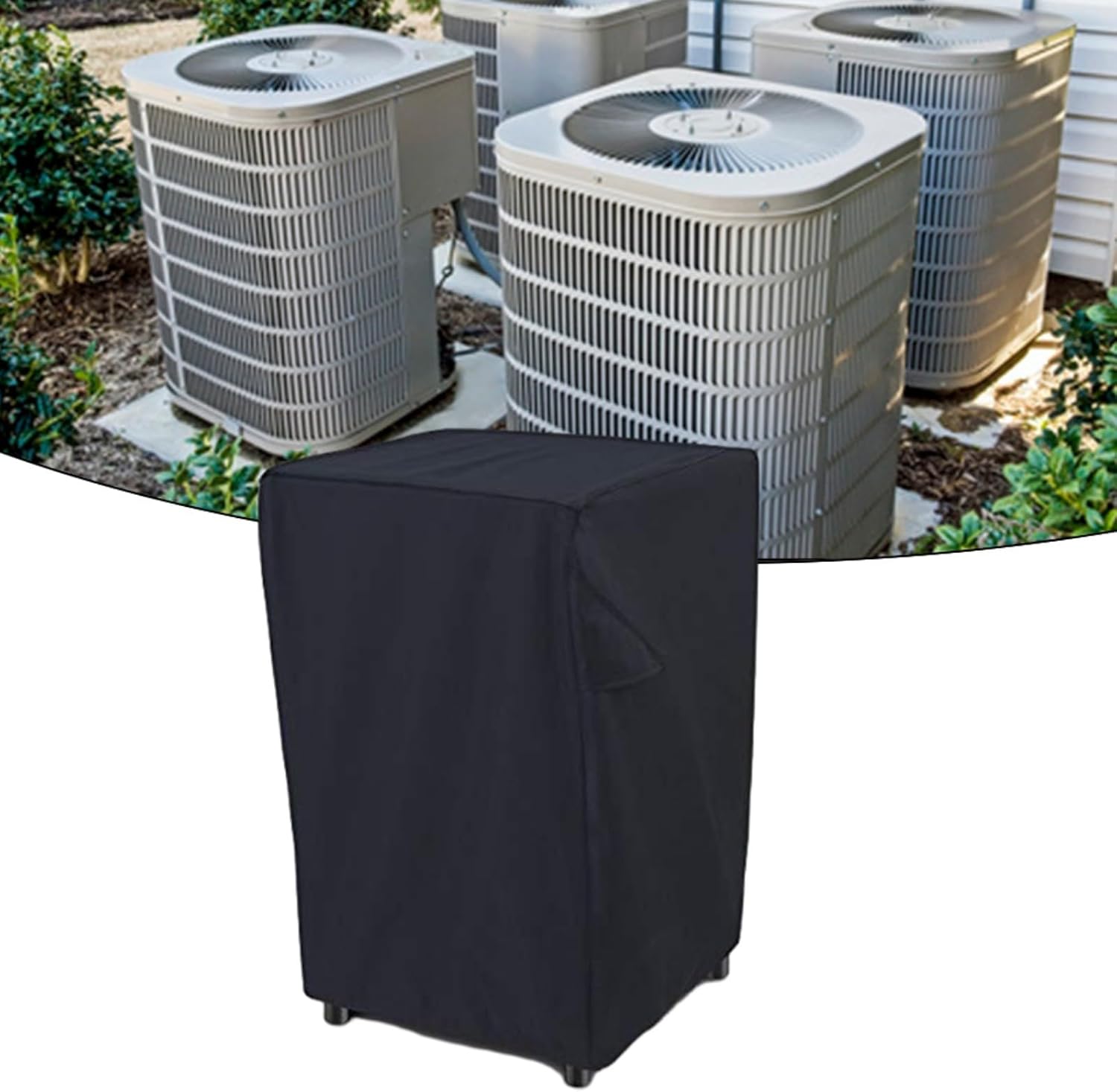  Housse De Protection Pour Climatiseur Mobile En Tissu Oxford Imperméable Résistant Aux Intempéries 65 X 50 X 100 Cm