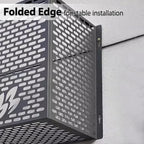 GENERIC Housse De Climatiseur Extérieur - Bouclier En Aluminium Résistant Aux Intempéries, Support De Fleurs Polyvalent Pour Jardin, Clôture Pour Unités Extérieures (couleur : A2, Dimensions : 109 X 56 X 80