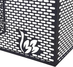 GENERIC Housse De Climatiseur Extérieur - Bouclier En Aluminium Résistant Aux Intempéries, Support De Fleurs Polyvalent Pour Jardin, Clôture Pour Unités Extérieures (couleur : A2, Dimensions : 109 X 56 X 80