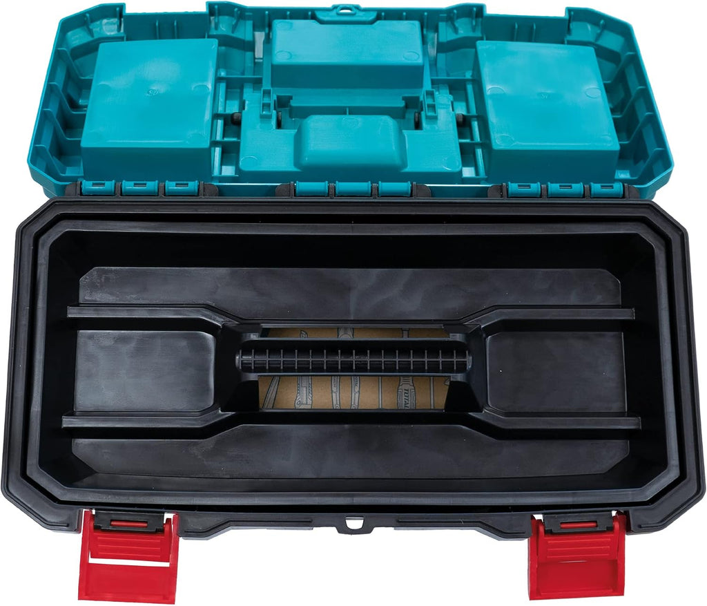  TOTAL - Boîte De 32 Outils 17" (43 Cm) | Pince, Clé, Tournevis Et Marteau Avec Tire-lave | Flexomètre, Embouts Et Arc De Scie | Testeur De Tension
