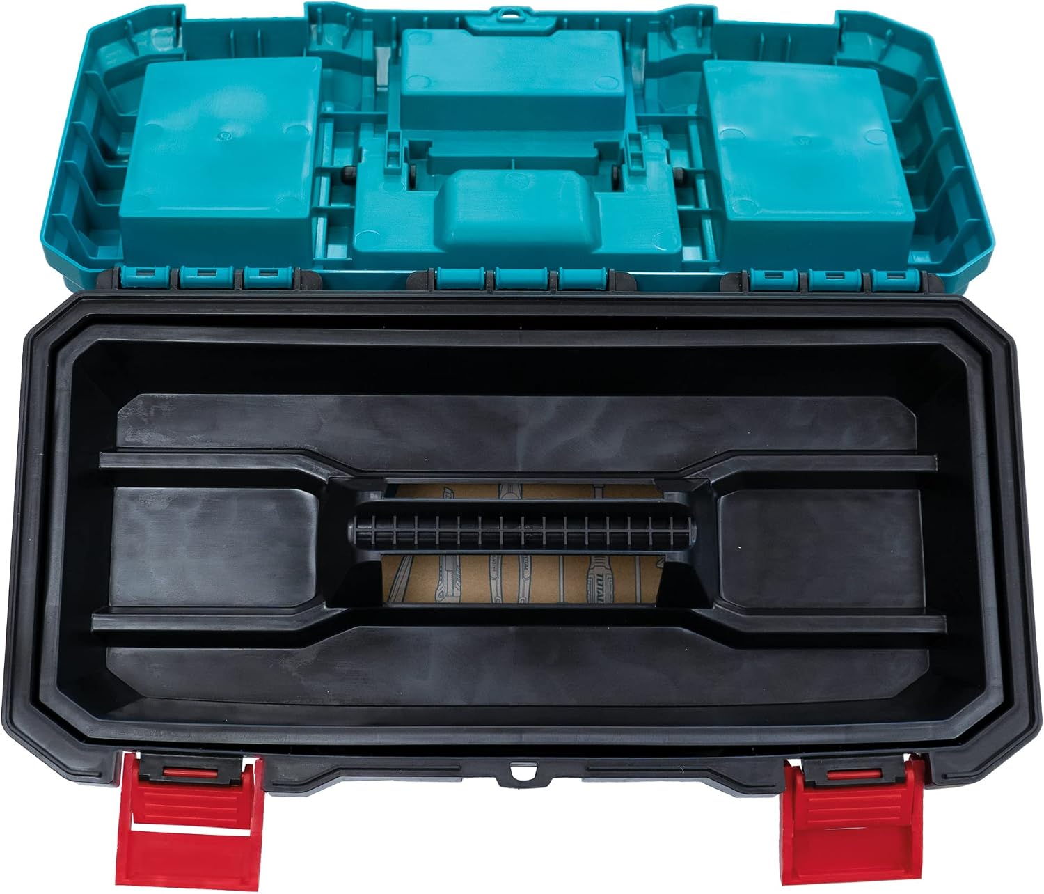  TOTAL - Boîte De 32 Outils 17" (43 Cm) | Pince, Clé, Tournevis Et Marteau Avec Tire-lave | Flexomètre, Embouts Et Arc De Scie | Testeur De Tension