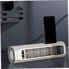  Mini Climatiseur Portable, Ventilateur De Climatiseur 3 Vitesses, Ventilateur De Refroidissement Sur Pied/Mural/Bureau, Rechargeable Par USB Pour La Maison/Bureau/dortoir/Camping-Car, Bla