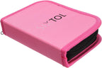  HOME PINK 26 | Kit D’outils 26 Pièces | Étui Textile Rose à Fermeture éclair | Réparations Domestiques