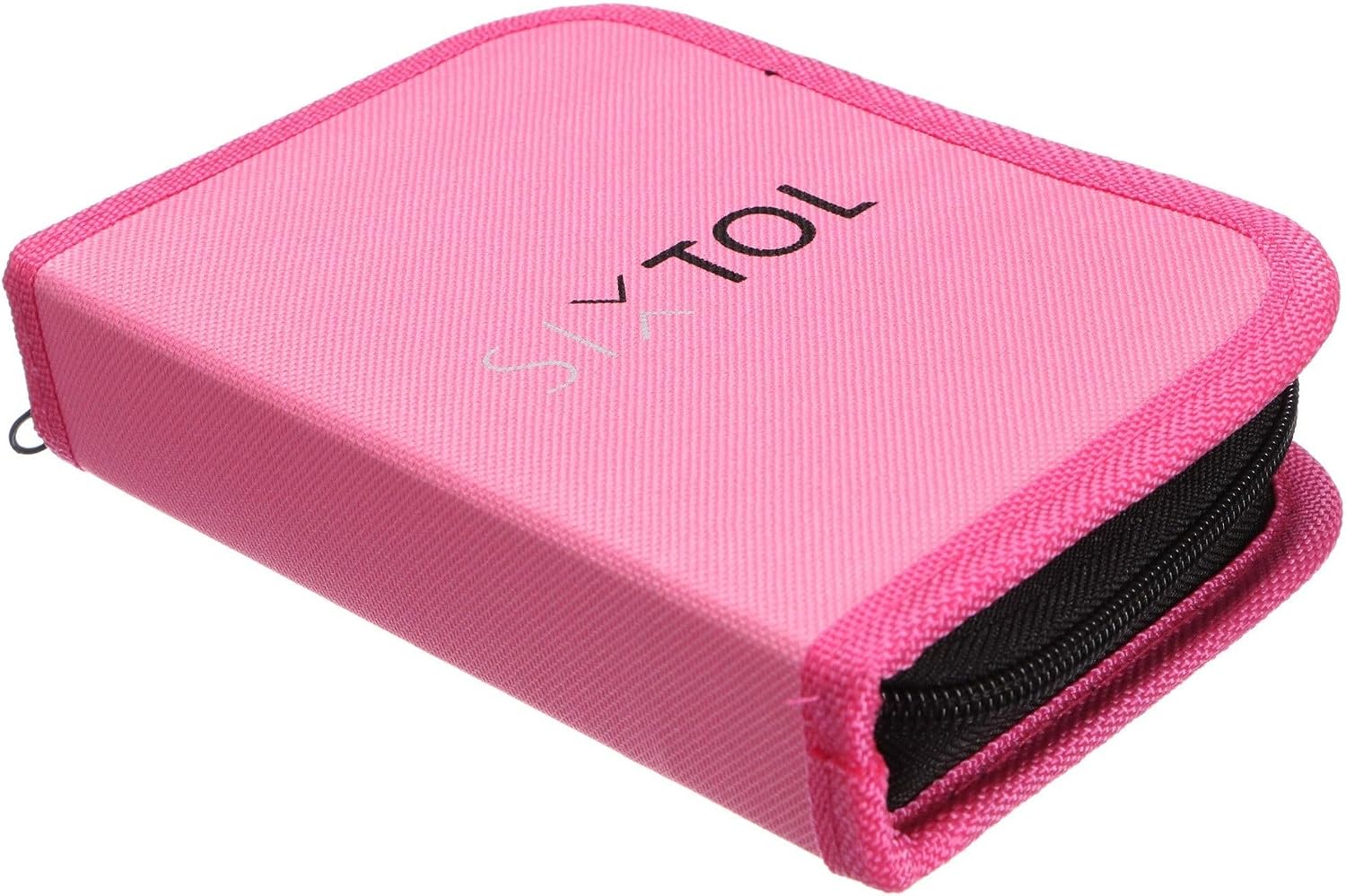  HOME PINK 26 | Kit D’outils 26 Pièces | Étui Textile Rose à Fermeture éclair | Réparations Domestiques