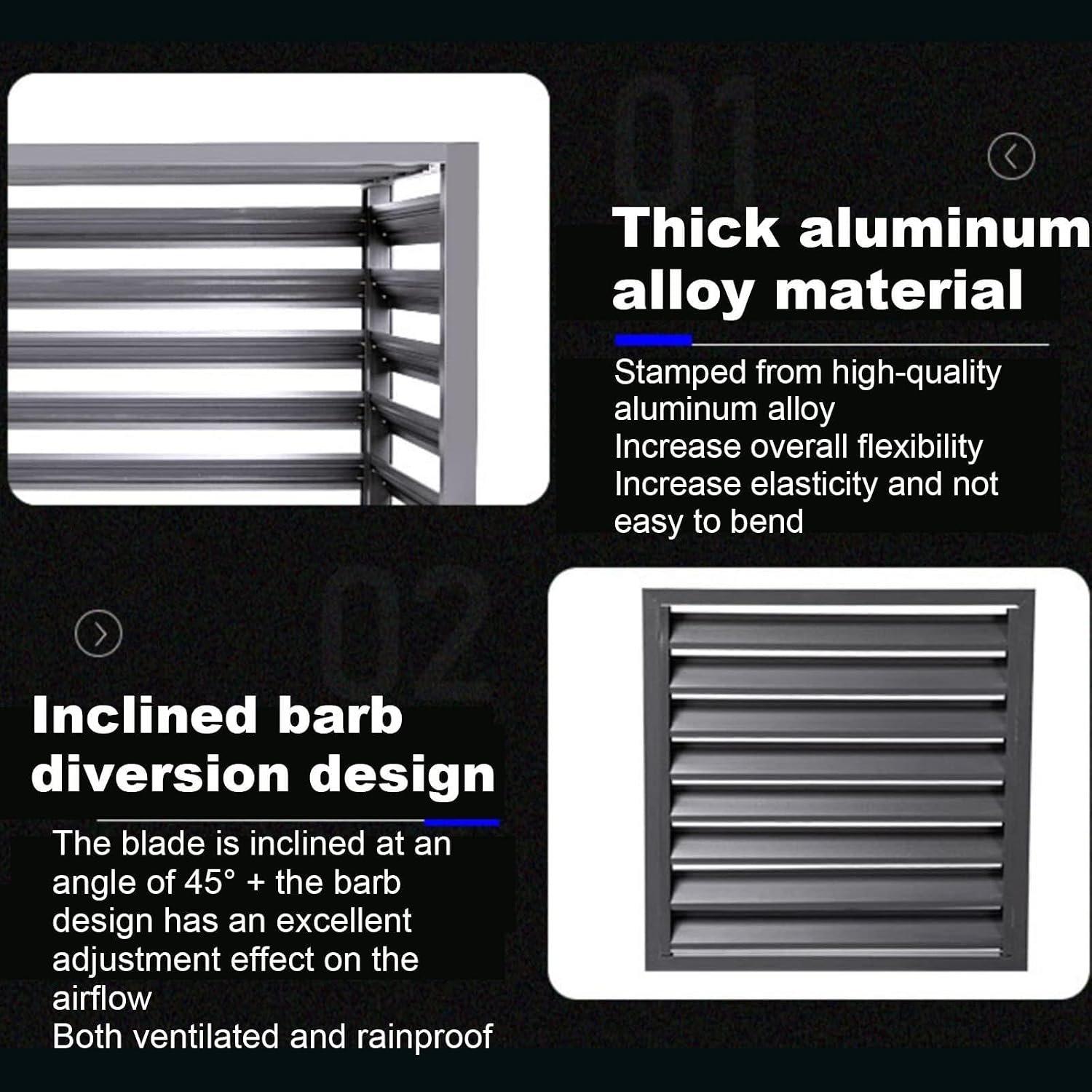 GENERIC Housse Robuste En Aluminium Pour Climatiseur – Réduction Du Bruit Et Clôture Antivol Pour Unités Extérieures – Solution élégante De Protection Et De Dissimulation Pour Radiateur AC